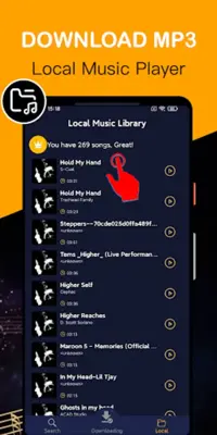 Music Downloader android App screenshot 0