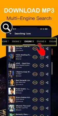 Music Downloader android App screenshot 4